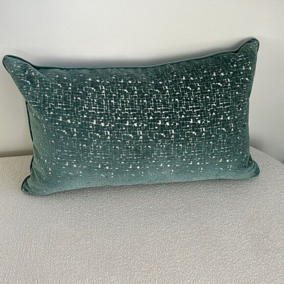 Rodeo Home Velvet Textured Throw Pillow 14”x26” - Picture 1 of 4